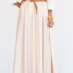 Gonna in satin