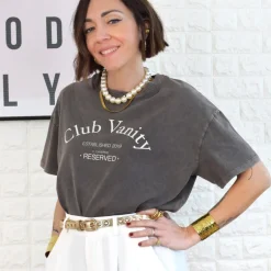 T-shirt Club Vanity Stone Washed
