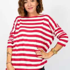 T-shirt over taglio laser Maxi riga
