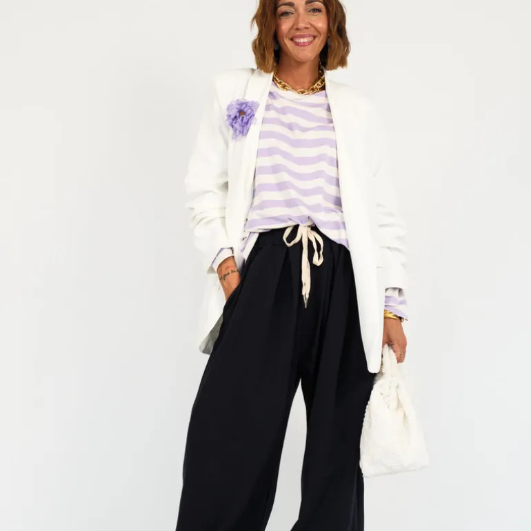 T-shirt over taglio laser Maxi riga