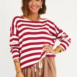 T-shirt over taglio laser Maxi riga